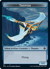 Bird // Thopter Double-Sided Token [Starter Commander Decks] | Good Games North