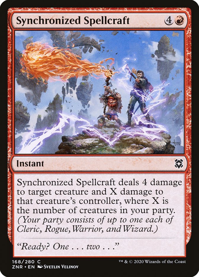 Synchronized Spellcraft [Zendikar Rising] | Good Games North