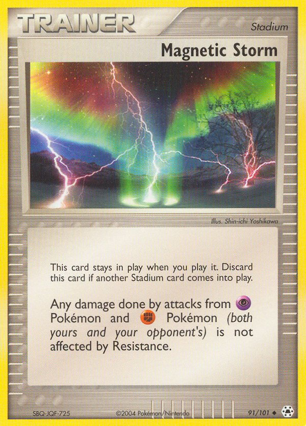 Magnetic Storm (91/101) [EX: Hidden Legends] | Good Games North
