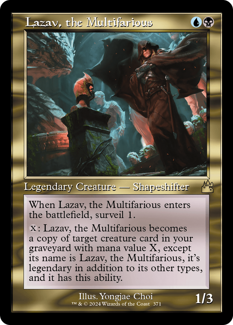 Lazav, the Multifarious (Retro Frame) [Ravnica Remastered] | Good Games North
