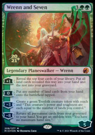 Wrenn and Seven [Innistrad: Midnight Hunt Prerelease Promos] | Good Games North