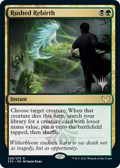 Rushed Rebirth (Promo Pack) [Strixhaven: School of Mages Promos] | Good Games North