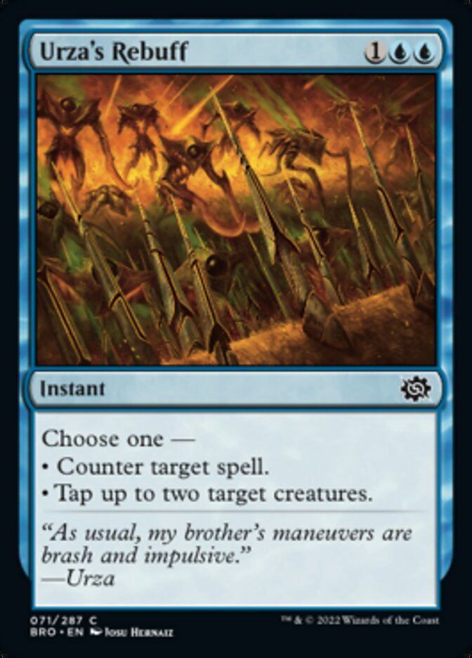 Urza's Rebuff [The Brothers' War] | Good Games North