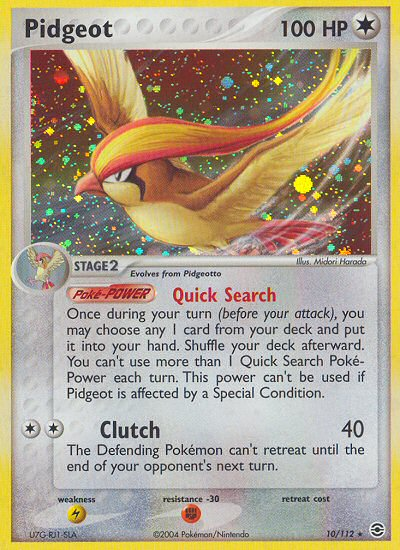 Pidgeot (10/112) [EX: FireRed & LeafGreen] | Good Games North