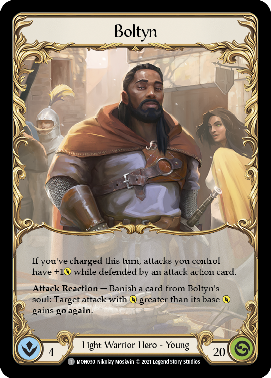 Ser Boltyn, Breaker of Dawn // Boltyn [MON029 // MON030] 1st Edition Normal | Good Games North