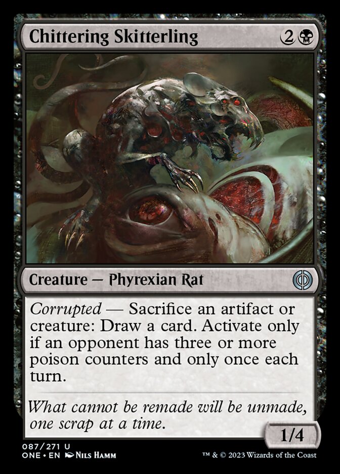 Chittering Skitterling [Phyrexia: All Will Be One] | Good Games North