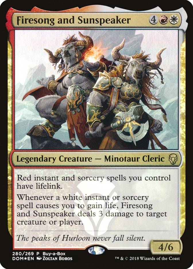 Firesong and Sunspeaker (Buy-A-Box) [Dominaria] | Good Games North