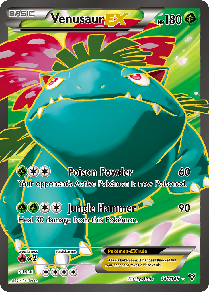 Venusaur EX (141/146) [XY: Base Set] | Good Games North