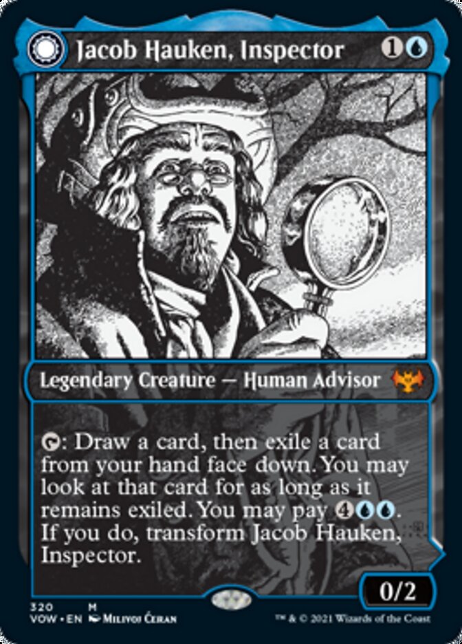 Jacob Hauken, Inspector // Hauken's Insight (Showcase Eternal Night) [Innistrad: Crimson Vow] | Good Games North
