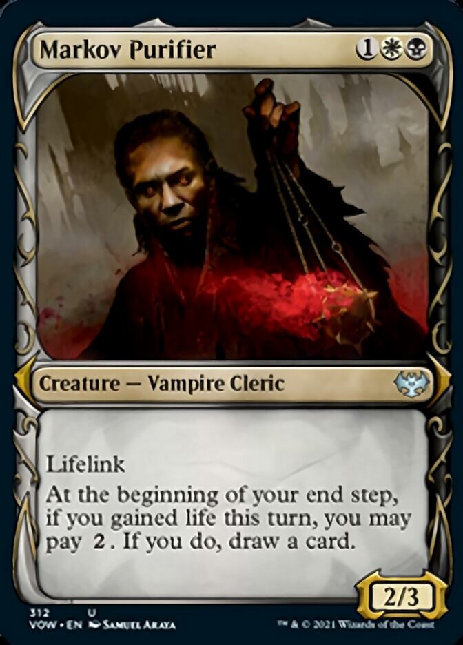 Markov Purifier (Showcase Fang Frame) [Innistrad: Crimson Vow] | Good Games North