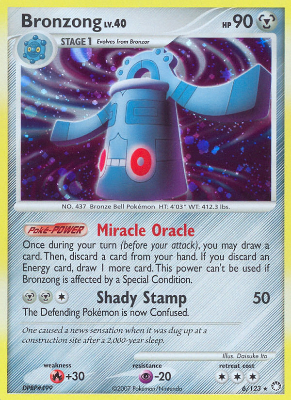Bronzong (6/123) [Diamond & Pearl: Mysterious Treasures] | Good Games North