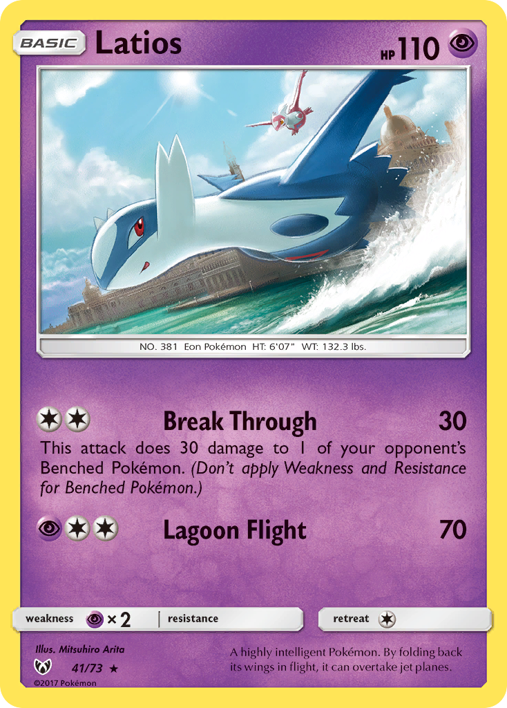 Latios (41/73) [Sun & Moon: Shining Legends] | Good Games North