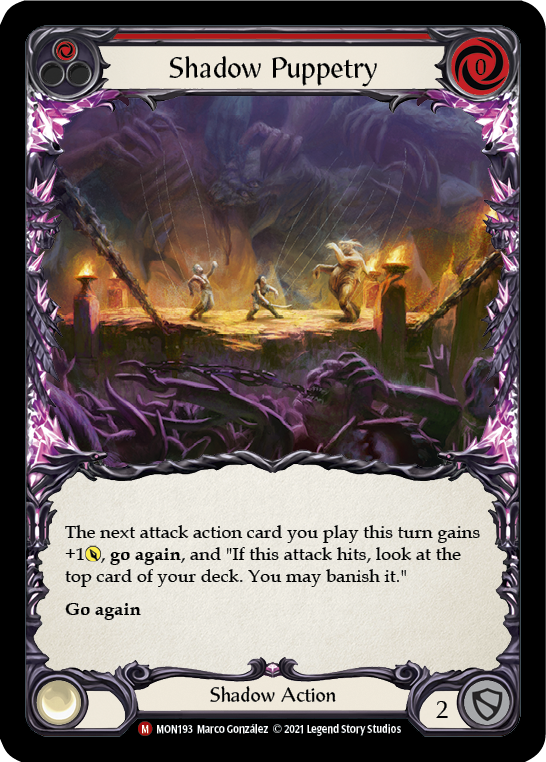 Shadow Puppetry [MON193-RF] 1st Edition Rainbow Foil | Good Games North