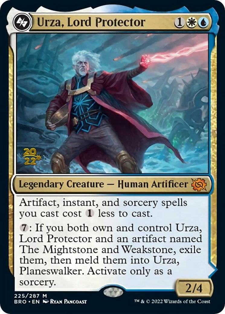 Urza, Lord Protector [The Brothers' War: Prerelease Promos] | Good Games North