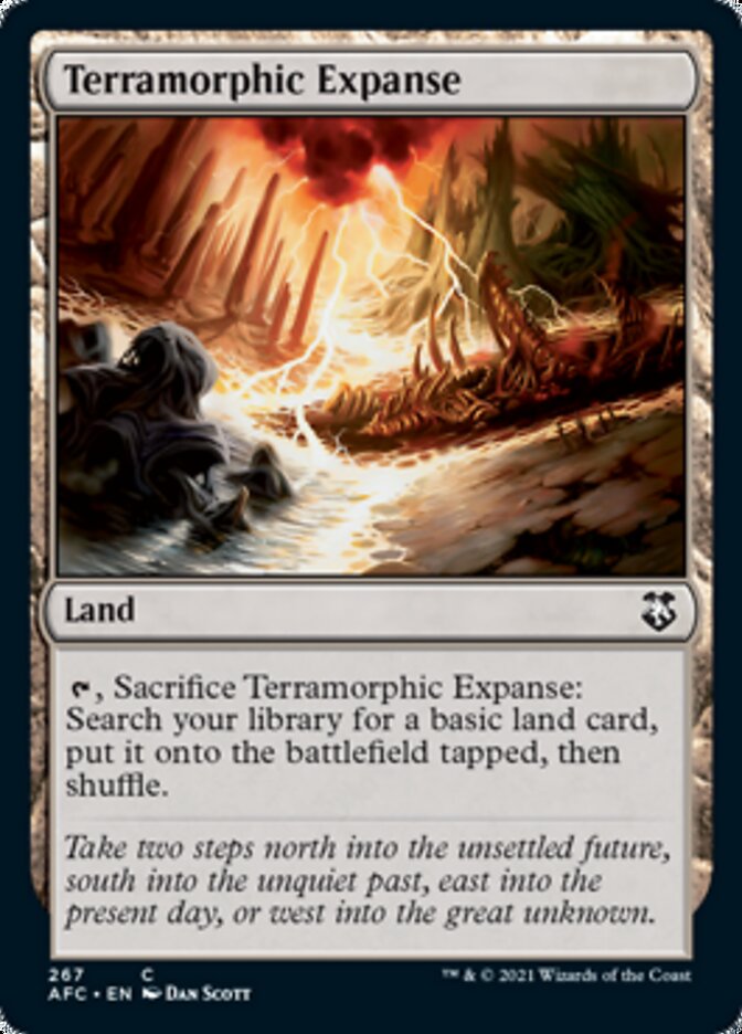 Terramorphic Expanse [Dungeons & Dragons: Adventures in the Forgotten Realms Commander] | Good Games North