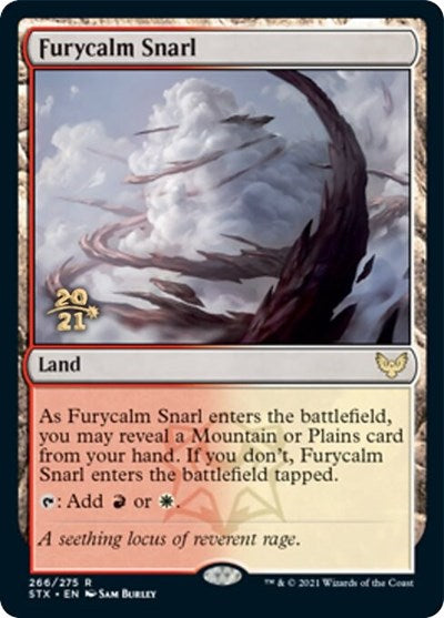 Furycalm Snarl [Strixhaven: School of Mages Prerelease Promos] | Good Games North
