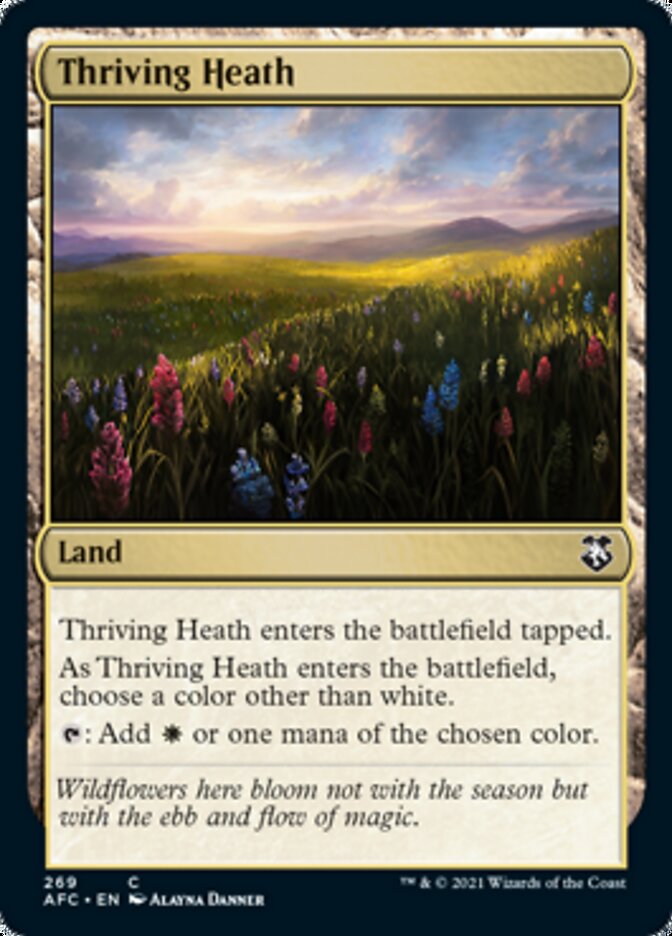 Thriving Heath [Dungeons & Dragons: Adventures in the Forgotten Realms Commander] | Good Games North