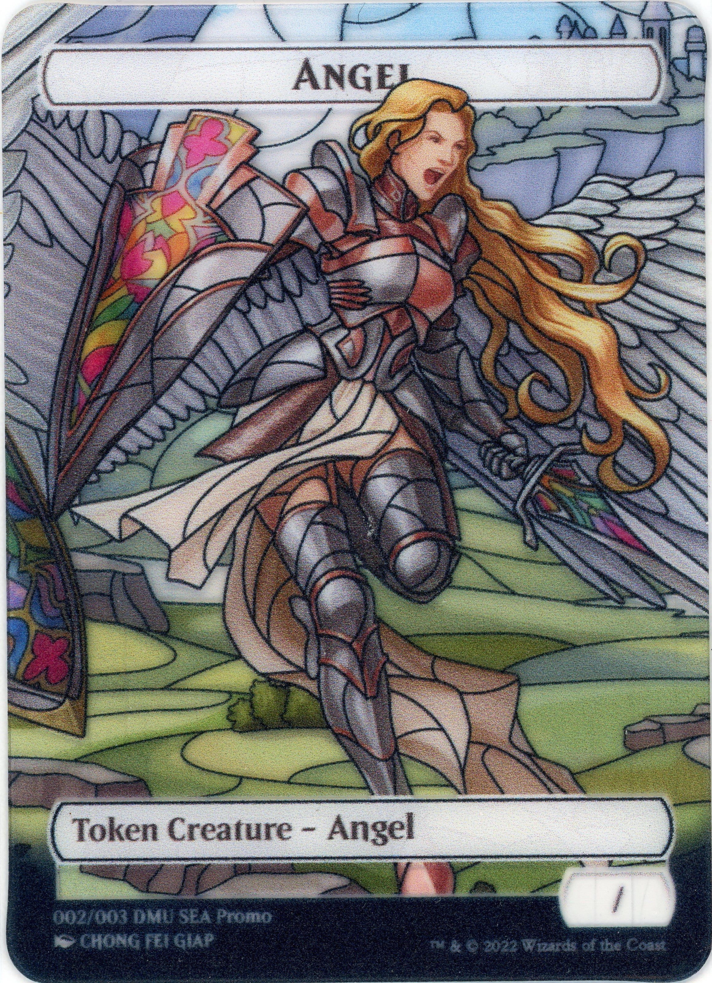 Angel Token (SEA Exclusive) [Dominaria United Tokens] | Good Games North