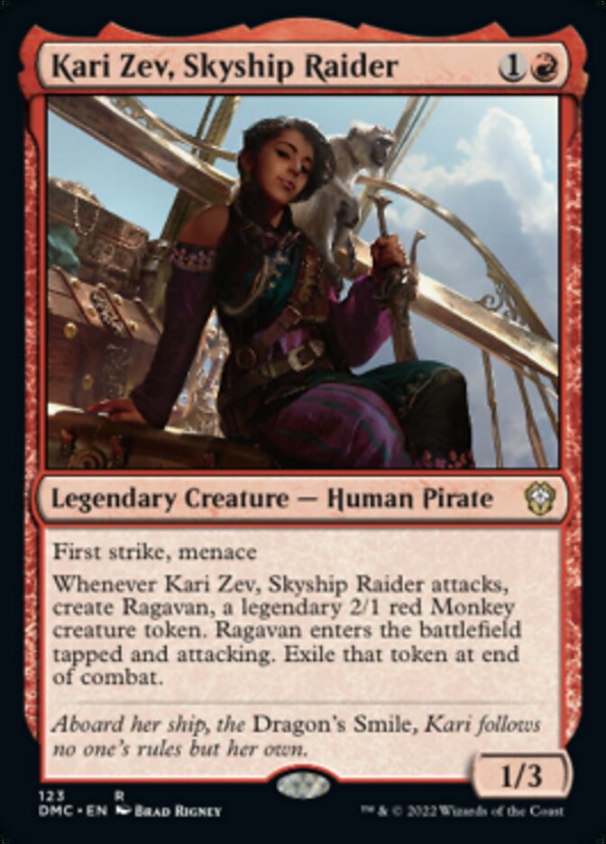 Kari Zev, Skyship Raider [Dominaria United Commander] | Good Games North
