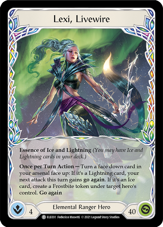 Lexi, Livewire // Rosetta Thorn [ELE031] (Tales of Aria)  1st Edition Normal | Good Games North