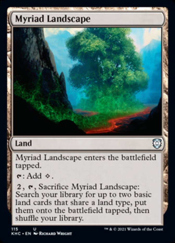 Myriad Landscape [Kaldheim Commander] | Good Games North