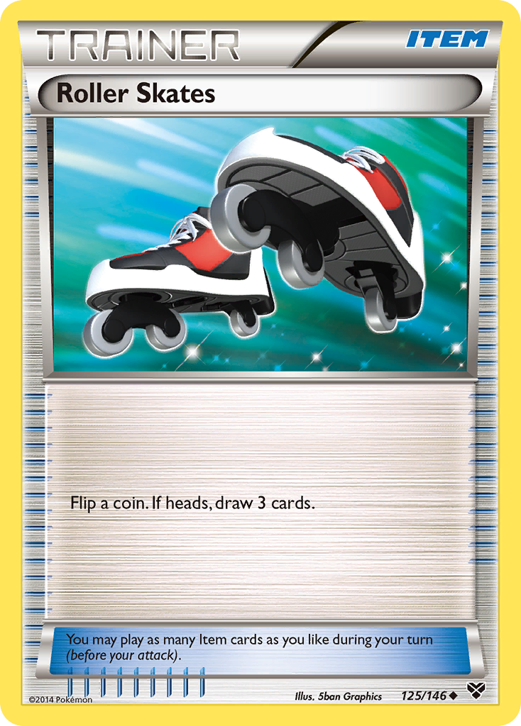 Roller Skates (125/146) [XY: Base Set] | Good Games North