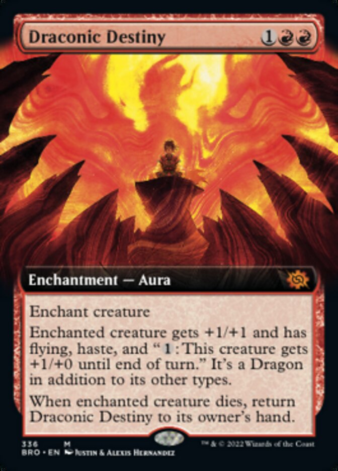 Draconic Destiny (Extended Art) [The Brothers' War] | Good Games North