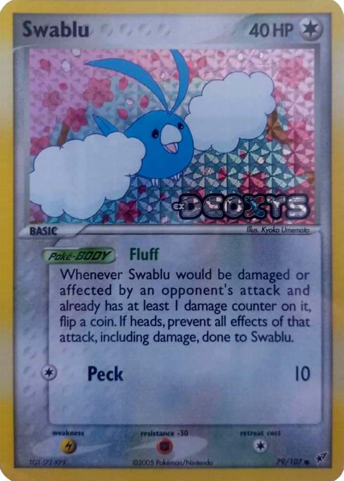 Swablu (79/107) (Stamped) [EX: Deoxys] | Good Games North