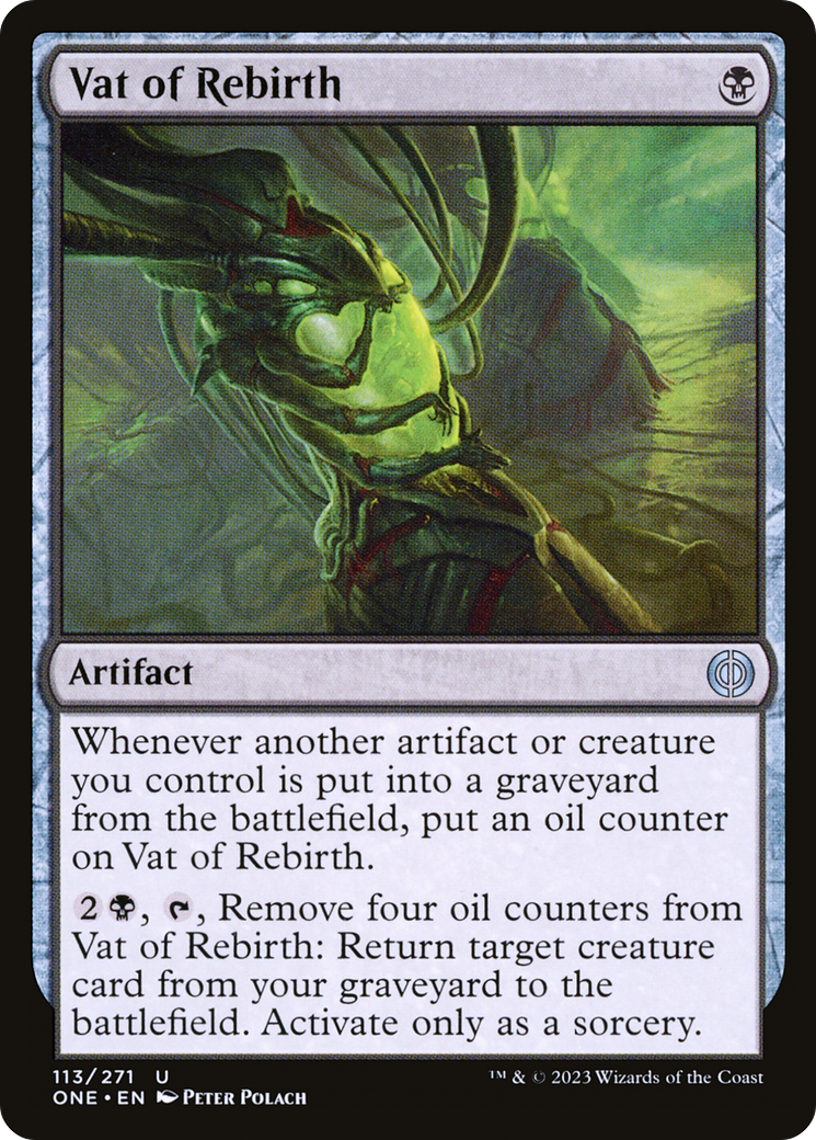 Vat of Rebirth [Phyrexia: All Will Be One] | Good Games North