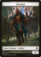 Soldier Token // Zombie Token [Commander Legends Tokens] | Good Games North