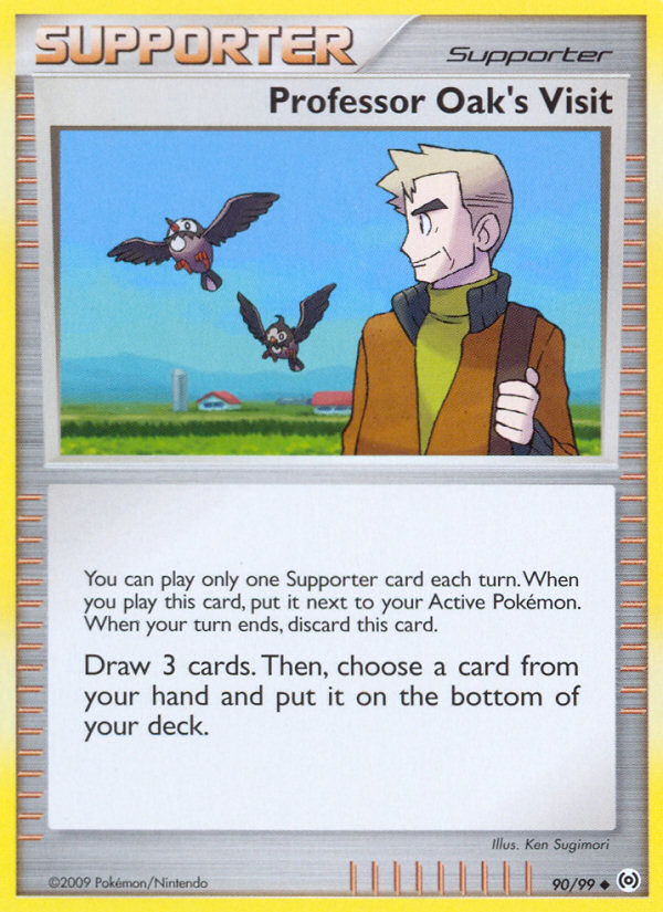 Professor Oak's Visit (90/99) [Platinum: Arceus] | Good Games North