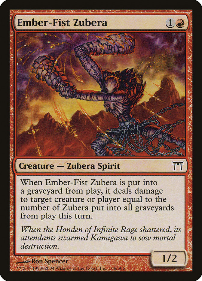 Ember-Fist Zubera [Champions of Kamigawa] | Good Games North