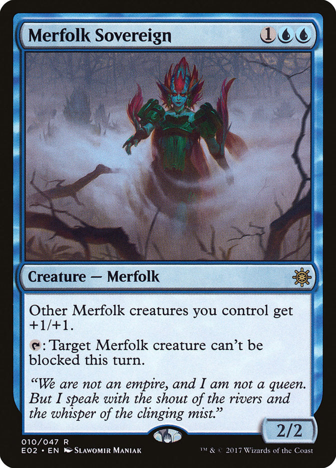Merfolk Sovereign [Explorers of Ixalan] | Good Games North