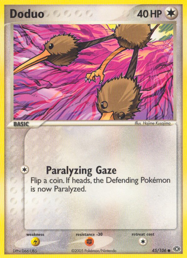 Doduo (45/106) [EX: Emerald] | Good Games North