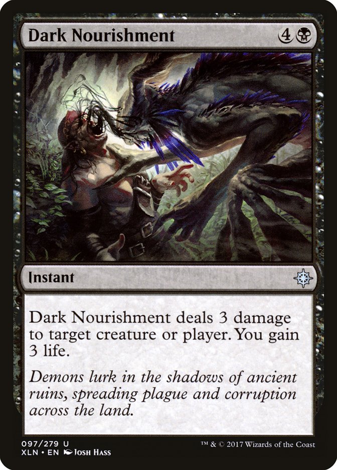 Dark Nourishment [Ixalan] | Good Games North