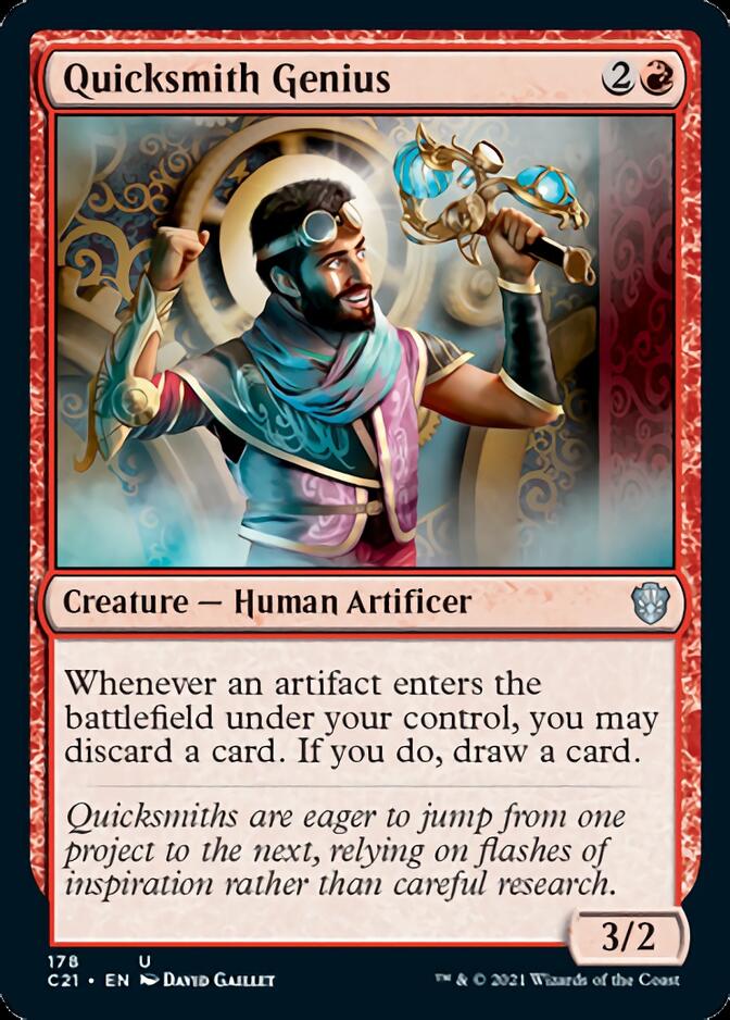Quicksmith Genius [Commander 2021] | Good Games North