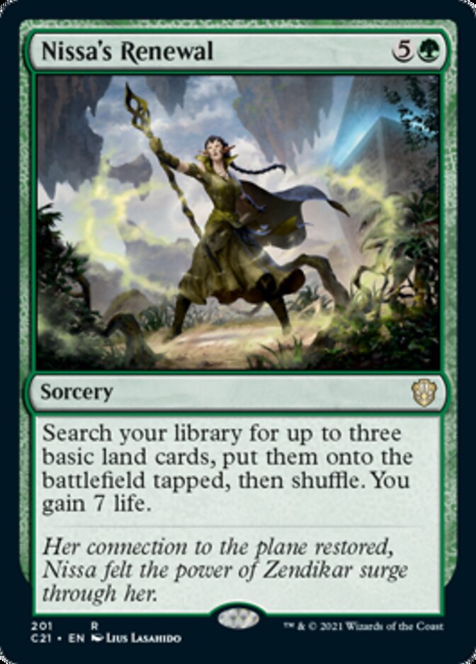 Nissa's Renewal [Commander 2021] | Good Games North