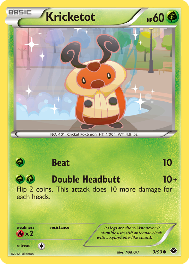 Kricketot (3/99) [Black & White: Next Destinies] | Good Games North