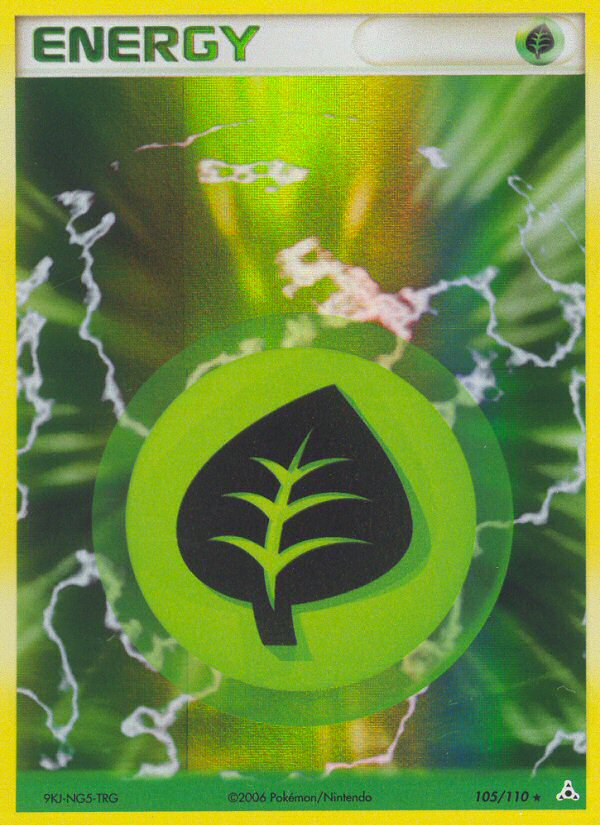 Grass Energy (105/110) [EX: Holon Phantoms] | Good Games North
