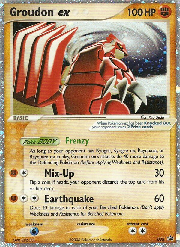Groudon ex (038) [Nintendo: Black Star Promos] | Good Games North