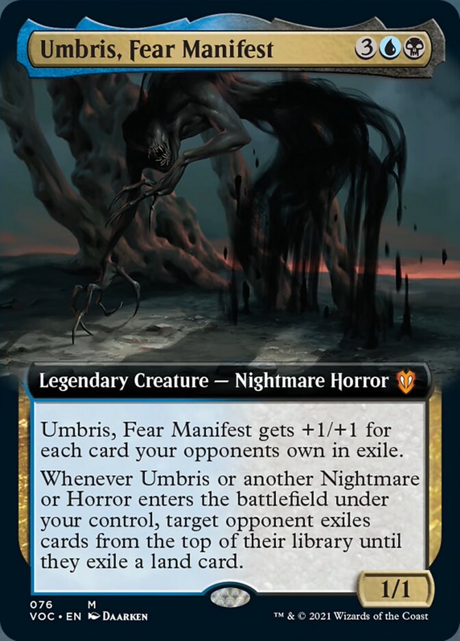 Umbris, Fear Manifest (Extended) [Innistrad: Crimson Vow Commander] | Good Games North