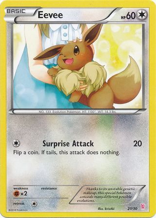 Eevee (21/30) [XY: Trainer Kit - Sylveon] | Good Games North