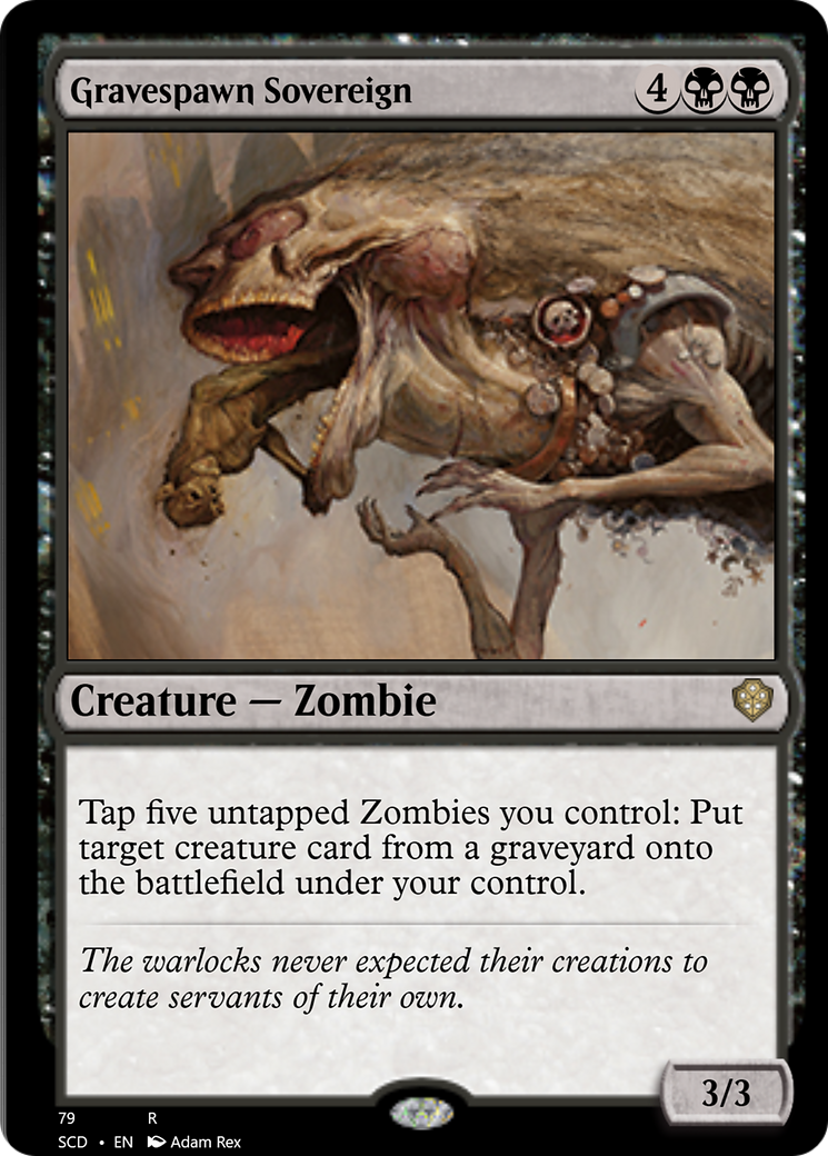 Gravespawn Sovereign [Starter Commander Decks] | Good Games North