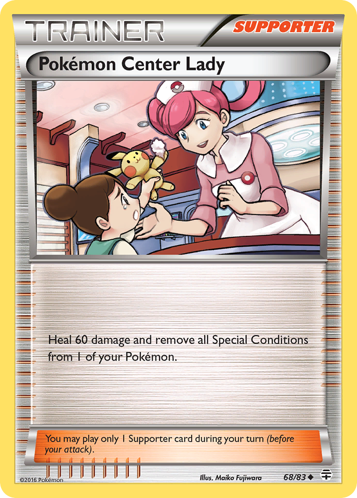 Pokemon Center Lady (68/83) [XY: Generations] | Good Games North