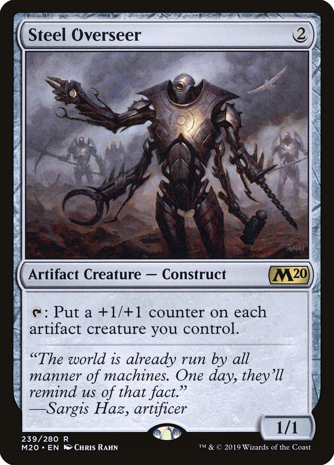 Steel Overseer [Core Set 2020] | Good Games North