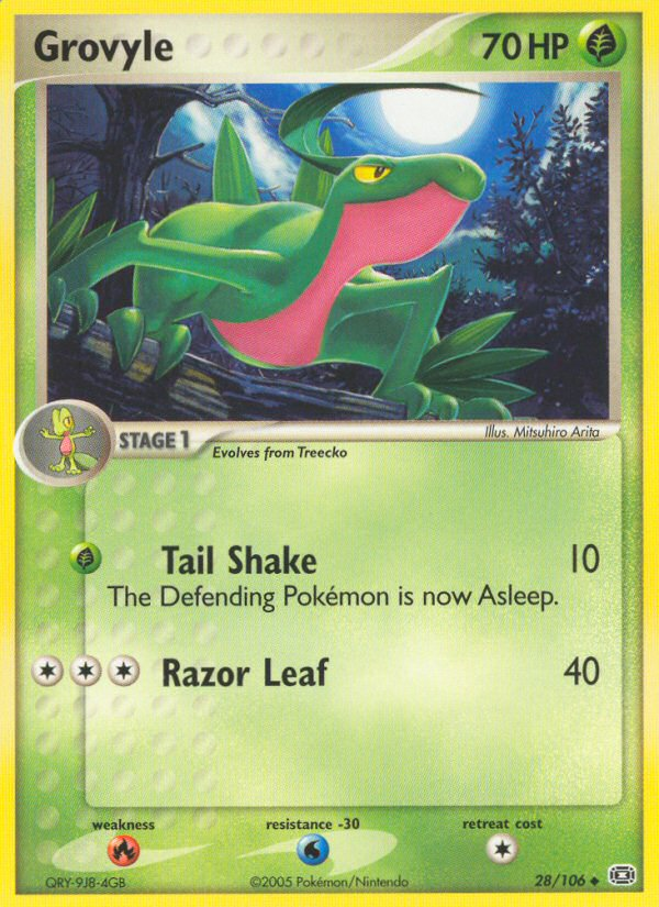 Grovyle (28/106) [EX: Emerald] | Good Games North