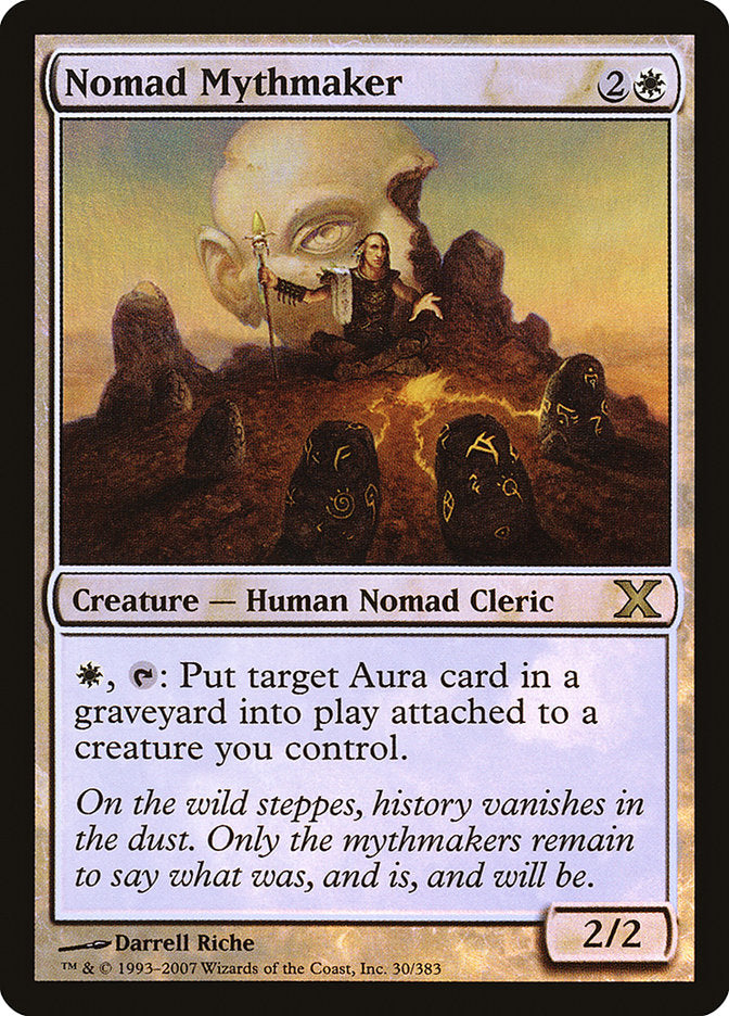 Nomad Mythmaker (Premium Foil) [Tenth Edition] | Good Games North