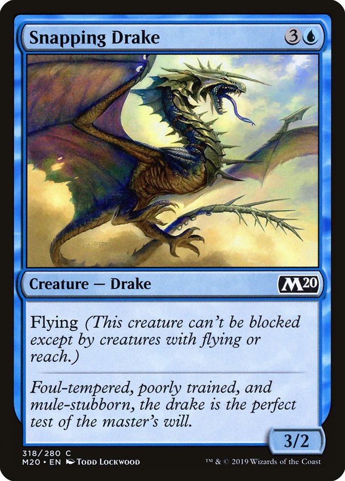 Snapping Drake [Core Set 2020] | Good Games North