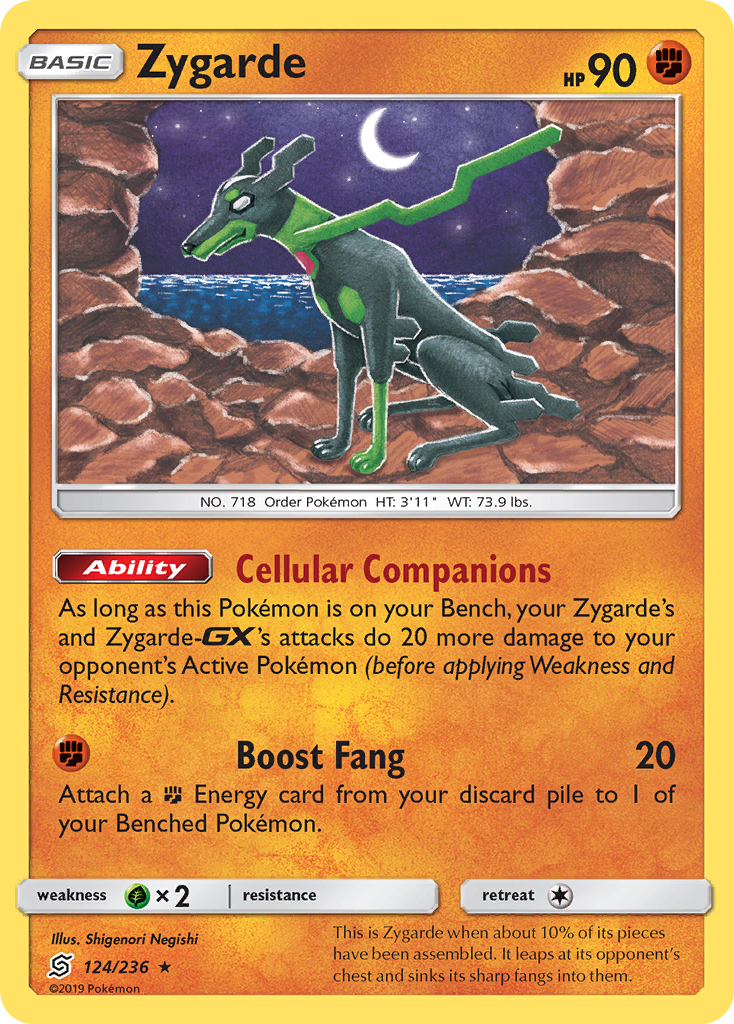 Zygarde (124/236) [Sun & Moon: Unified Minds] | Good Games North