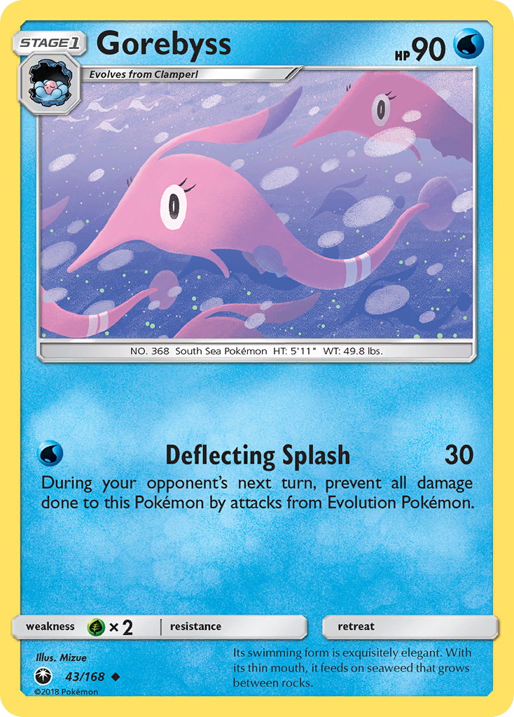Gorebyss (43/168) [Sun & Moon: Celestial Storm] | Good Games North